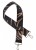 Bag Strap - Black Navy Gold Zebra