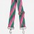 Bag Strap - Pink Chevron (GOLD HARDWARE)