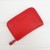 Leather Card Holder - Red