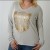 Cheetah Top - Light Grey