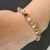 Ditsy Star Friendship Bracelet - Silver & Gold