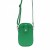 Leather Crossbody Phone Bag - Green