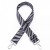 SILVER HARDWARE Bag Strap - Metallic Zebra