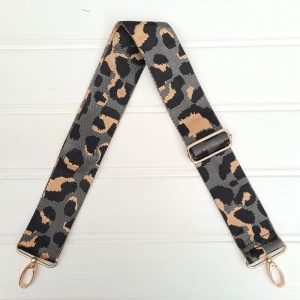 leopard bag strap